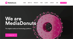 Desktop Screenshot of mediadonuts.com